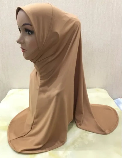 The Amira Pull-On Hijab – Full Coverage, Effortless Modesty