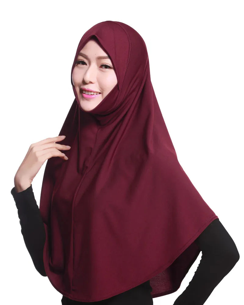 The Amira Pull-On Hijab – Full Coverage, Effortless Modesty