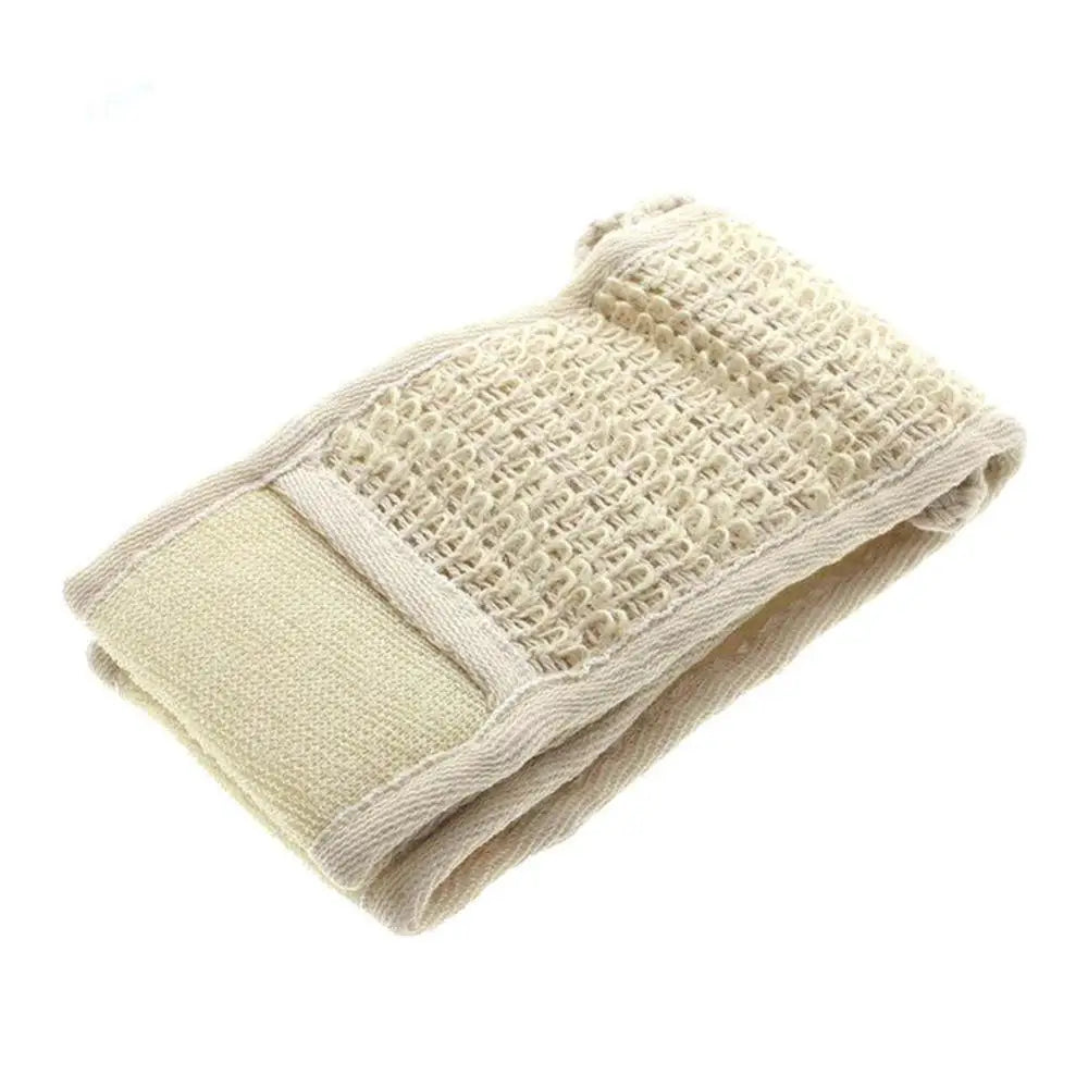 Loofah Long Back Towel Rubbing Bath Brush Double Sided Rubbing Skin Supplies Body Body Back Care Scrubber Bathroom Exfoliat Q6H5