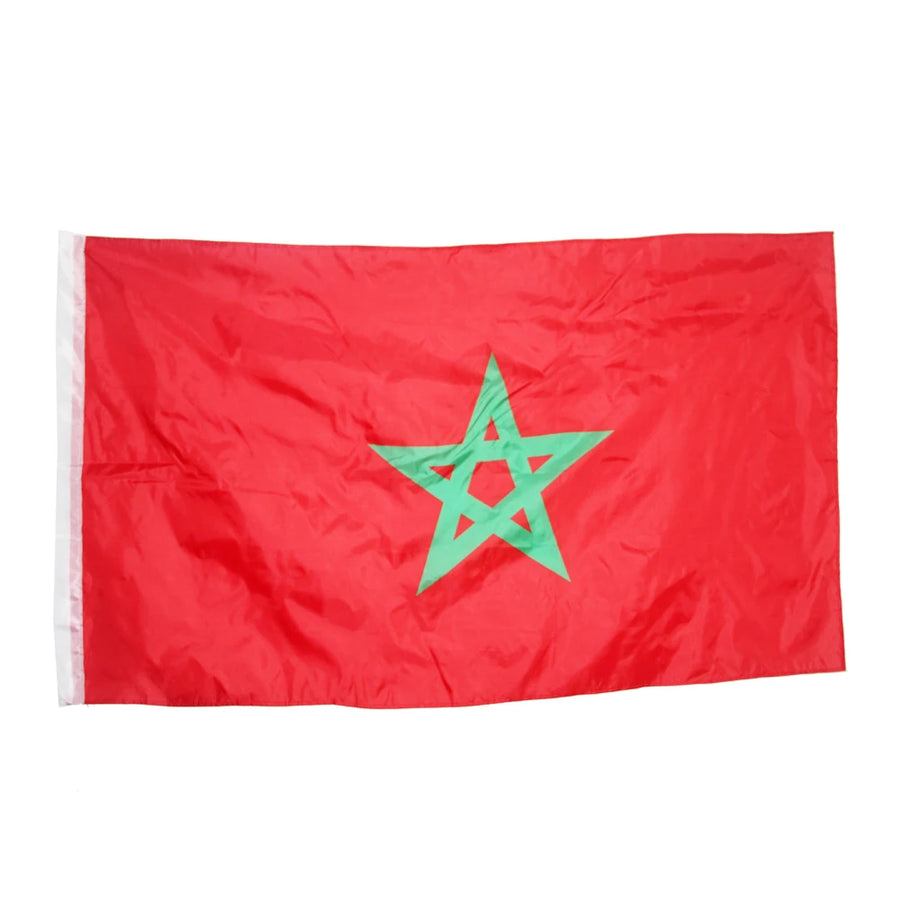 Morocco Flag 90×60cm – Kingdom of Morocco Decorative Banner for Home & Events