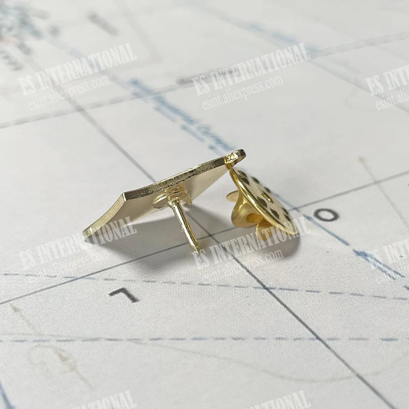 Jordan Flag Enamel Pin – Crystal Epoxy Brooch, National Souvenir Lapel Badge