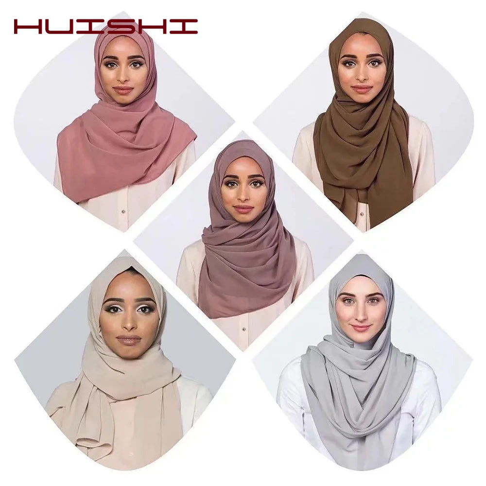 The Bubble Chiffon Hijab – Light as Air, Bold in Style