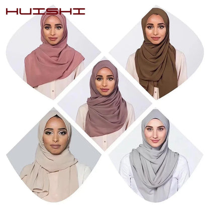 The Bubble Chiffon Hijab – Light as Air, Bold in Style