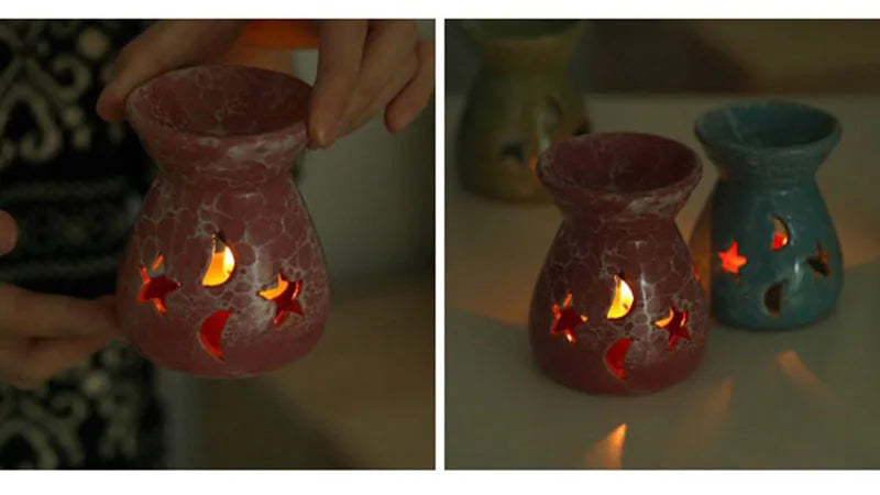 Candle Aromatherapy Furnace Aromatherapy Lamp Essential Oil Furnace Household Romantic Burner Home  Decor