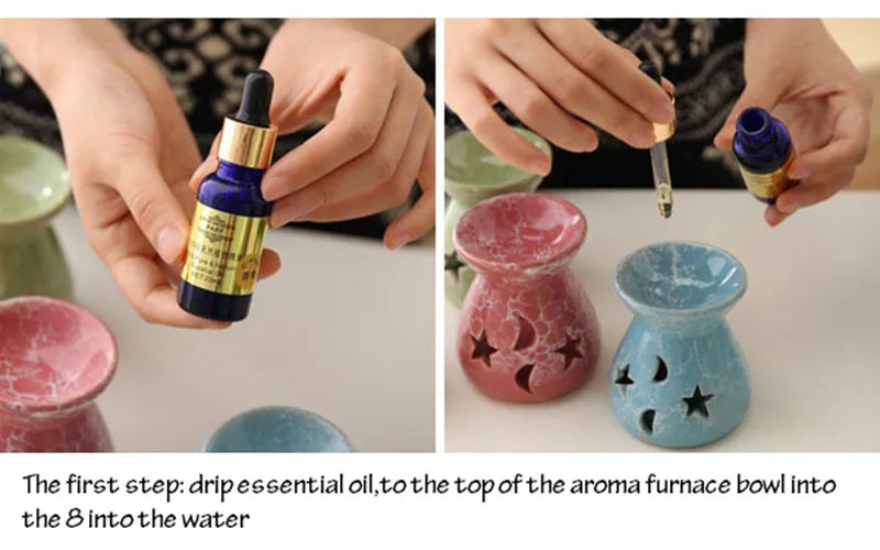 Candle Aromatherapy Furnace Aromatherapy Lamp Essential Oil Furnace Household Romantic Burner Home  Decor