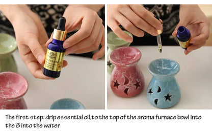 Candle Aromatherapy Furnace Aromatherapy Lamp Essential Oil Furnace Household Romantic Burner Home  Decor
