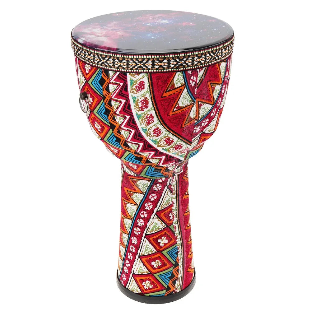 4 Inch / 6 Inch / 8.5 Inch Professional African Djembe Drum Colorful Wood Good Sound Traditional Musical Instrument