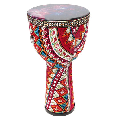 4 Inch / 6 Inch / 8.5 Inch Professional African Djembe Drum Colorful Wood Good Sound Traditional Musical Instrument