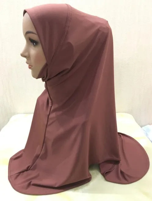 The Amira Pull-On Hijab – Full Coverage, Effortless Modesty