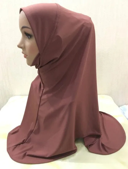 The Amira Pull-On Hijab – Full Coverage, Effortless Modesty
