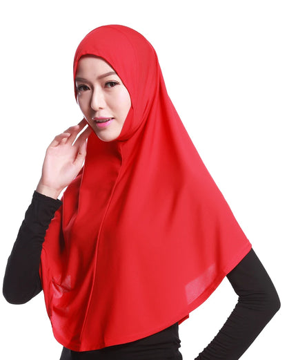 The Amira Pull-On Hijab – Full Coverage, Effortless Modesty