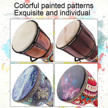8  Inch  Professional African Djembe Drum Wood Good Sound Traditional Musical Instrument