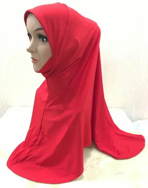 The Amira Pull-On Hijab – Full Coverage, Effortless Modesty
