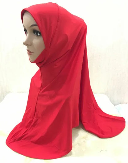 The Amira Pull-On Hijab – Full Coverage, Effortless Modesty
