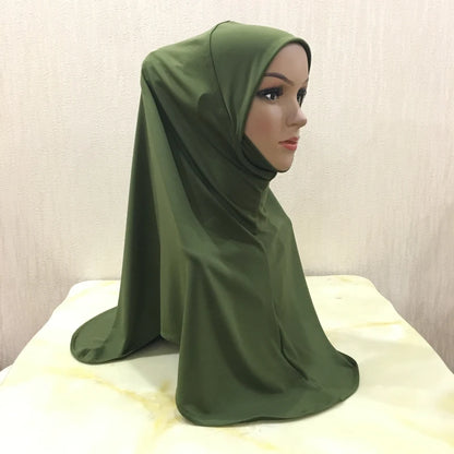 The Amira Pull-On Hijab – Full Coverage, Effortless Modesty