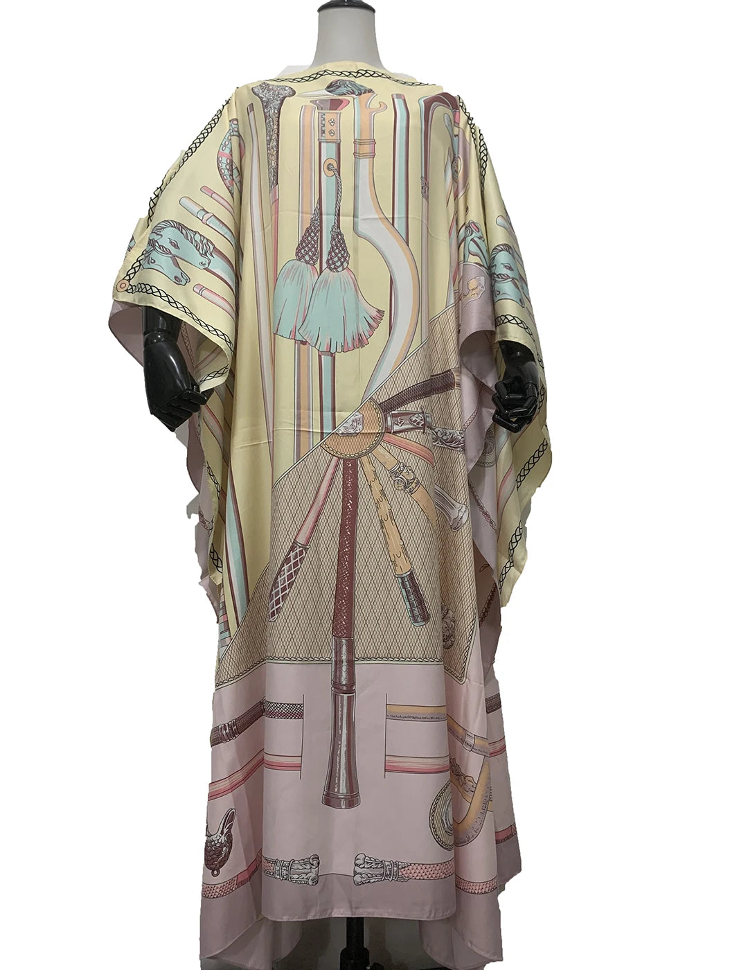 Boho in America – Silk Kaftan for the Arab Woman