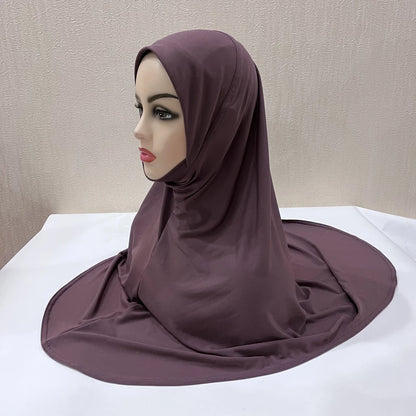 The Amira Pull-On Hijab – Full Coverage, Effortless Modesty