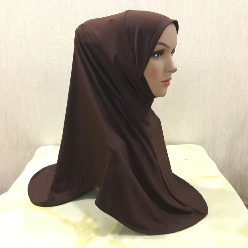 The Amira Pull-On Hijab – Full Coverage, Effortless Modesty