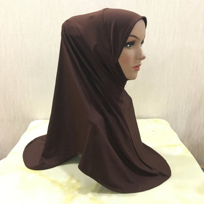 The Amira Pull-On Hijab – Full Coverage, Effortless Modesty