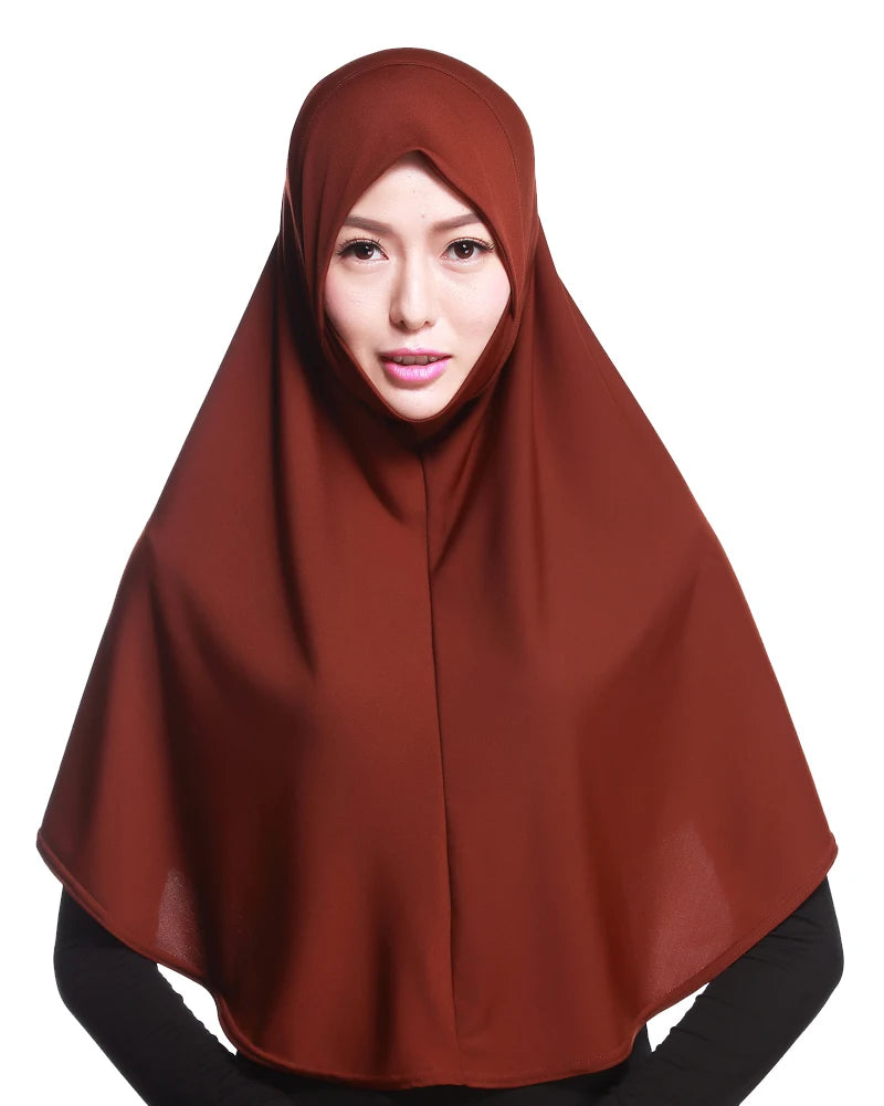 The Amira Pull-On Hijab – Full Coverage, Effortless Modesty