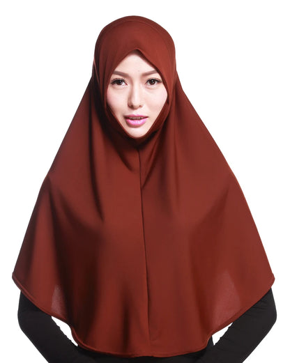 The Amira Pull-On Hijab – Full Coverage, Effortless Modesty