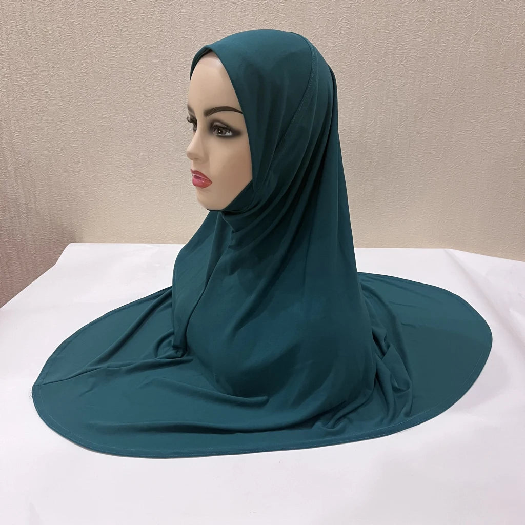 The Amira Pull-On Hijab – Full Coverage, Effortless Modesty