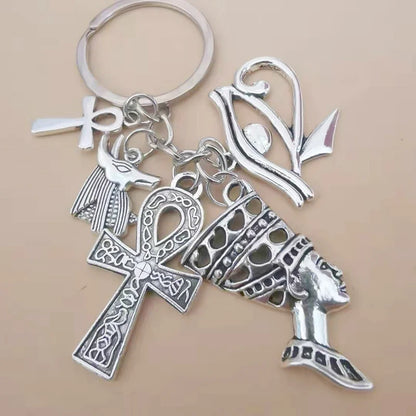 Egyptian Ankh Keychain – Ancient Symbol of Life, Personalized Souvenir Gift