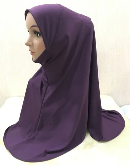 The Amira Pull-On Hijab – Full Coverage, Effortless Modesty