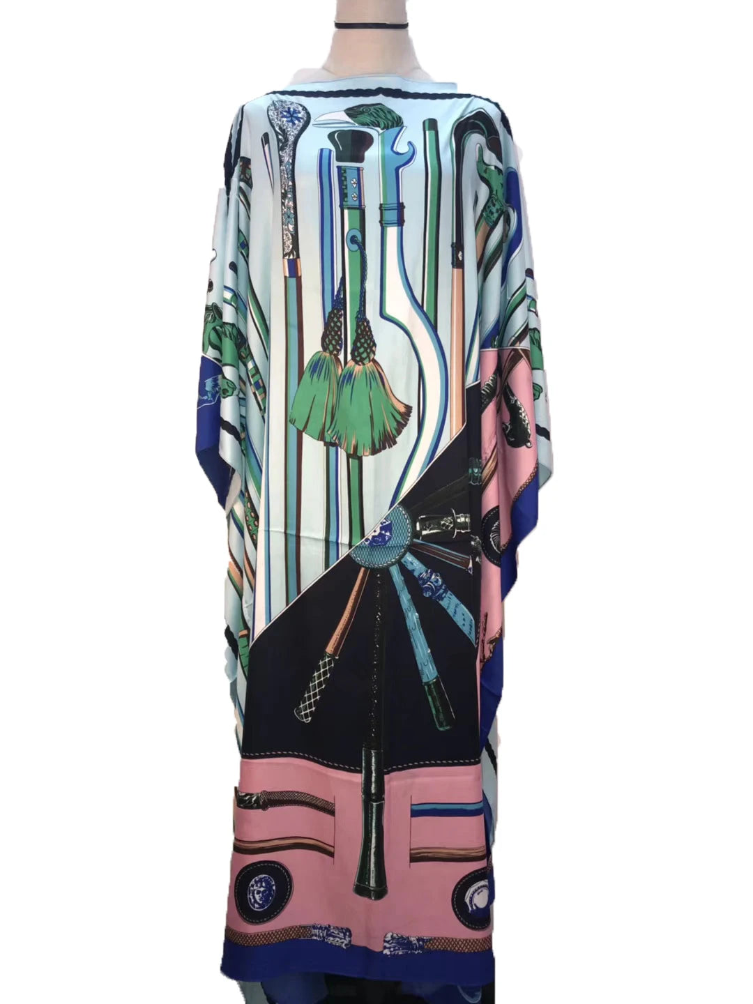 Boho in America – Silk Kaftan for the Arab Woman