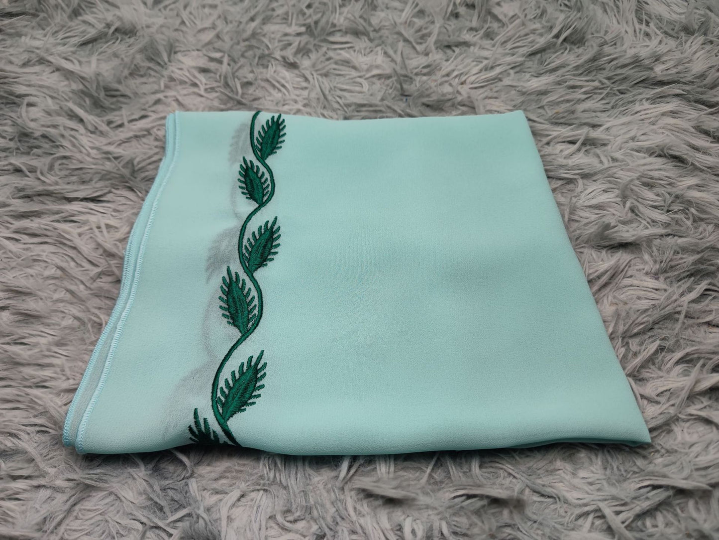The Eid Set – 2-Piece Embroidered Abaya with Scarf for the Muslim Woman