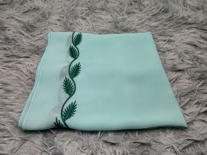 The Eid Set – 2-Piece Embroidered Abaya with Scarf for the Muslim Woman