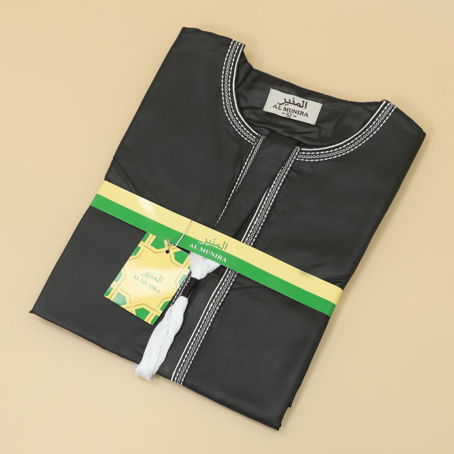Eid Ramadan Muslim Men Long Robe Round Neck Embroidered Oman Dubai Arabian Saudi Male Jubba Thobe Adults Abayas Islamic Kamis
