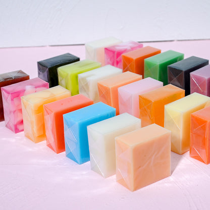 100g Turmeric Soap with Goat Milk & Silk Protein Aloe Soap Ginger Natural Sea Salt Essential Oil Lemon Soap