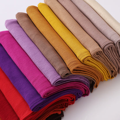 The Mercerized Cotton Jersey Hijab – Softness, Style, and Full Coverage