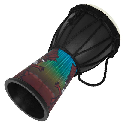 African Drum Handheld Children's Drum Gifts Portable Snare  Drum Cavity Orff Percussion Musical Instruments