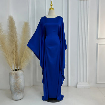 Closed Batwing Abaya Women Muslim Dress Turkish Islamic Dress Women 2024 For Party Kebaya Kaftan Turkey Caftan Marocain Femme