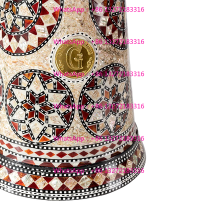 Middle Eastern drum Darbuka Arabic drum Handclapped percussion instruments Made in Egypt 8 Inch Aluminum