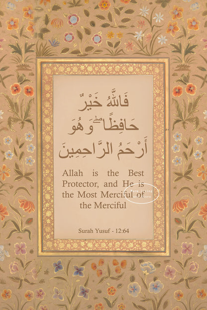 99 Names of Allah Ayatul Kursi Poster Wall Art, Islamic Calligraphy, Canvas Painting Islamic Quran for Living Room Home Decor