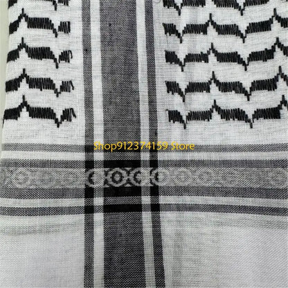 G5AE Comfortable Arafat Headscarf Keffiyeh Scarf for Men Everyday Use Cultural Event