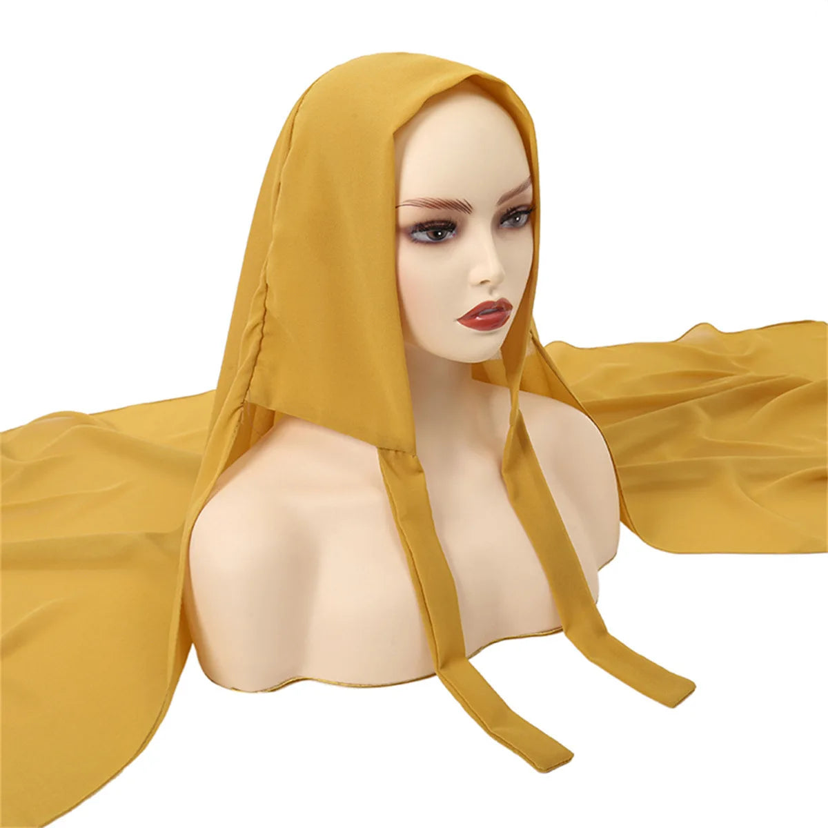 The Non-Slip Solid Hijab – Stay Covered, Stay Confident
