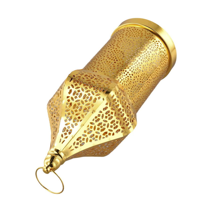 The Golden Lantern – Moroccan Hollow Iron Ramadan Light