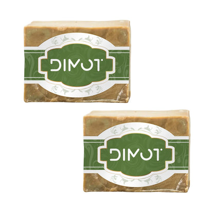 Olive Oil Soap Bar - Handmade Natural Plant-Based Soap for Face, Body & Hair, with Olive Fruit Oil, for Moisturizing 200g