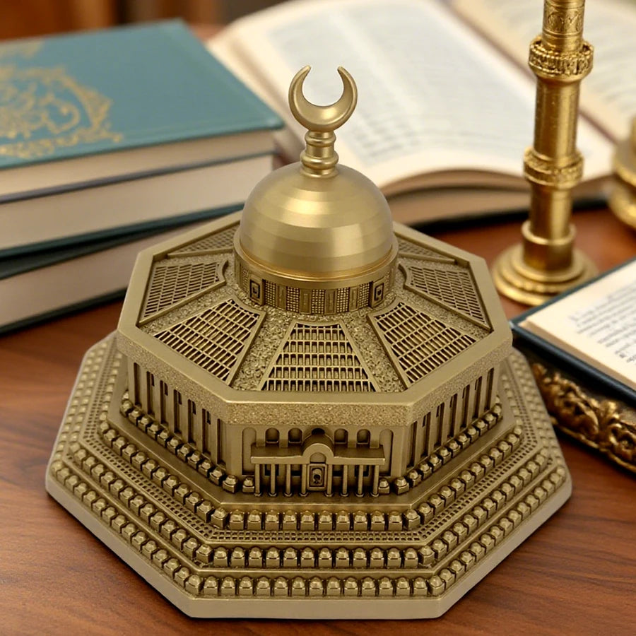 The Dome of the Rock – Gold-Plated Qubbat Al-Sakhra Replica