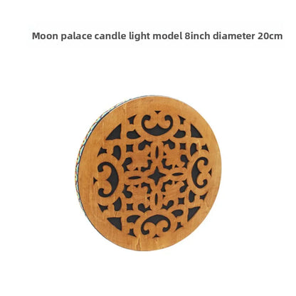 8-inch/12-inch Ocean Drum Portable Hand Drum Instrument Ethnic Percussion Instrument Onomatopoeic Music Sound Therapy Relaxing