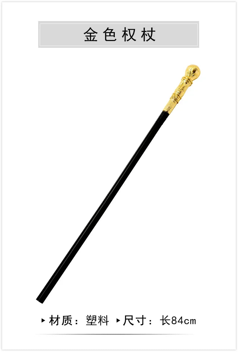 Pharaoh's Scepter Prop – Egyptian King Staff for Cosplay & Masquerade