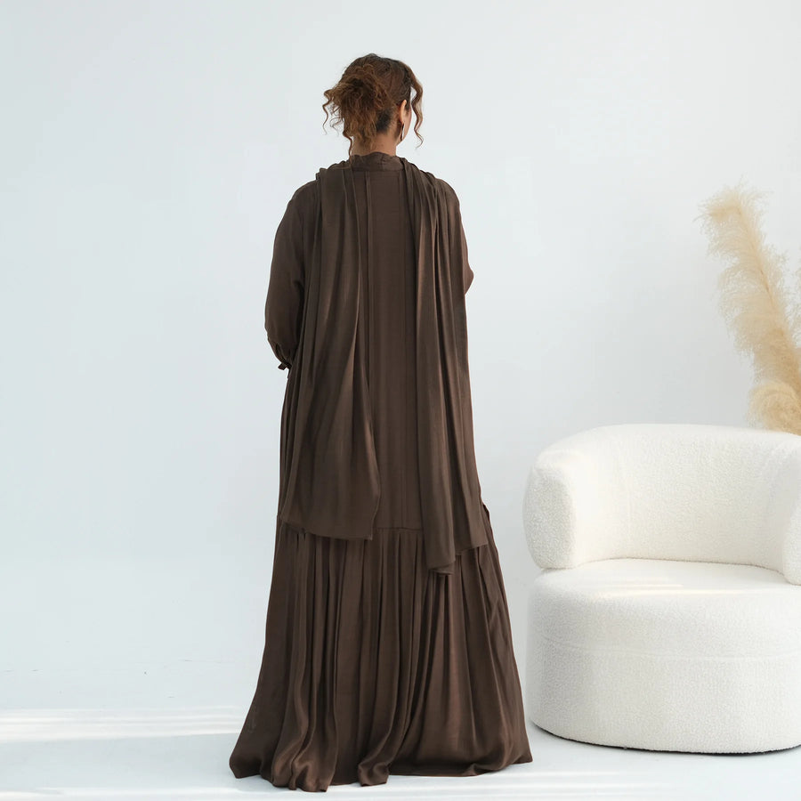 Eid in America – 2-Piece Abaya Scarf Set for the Muslim Woman