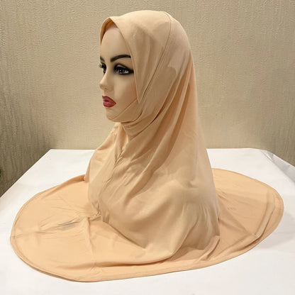 The Amira Pull-On Hijab – Full Coverage, Effortless Modesty