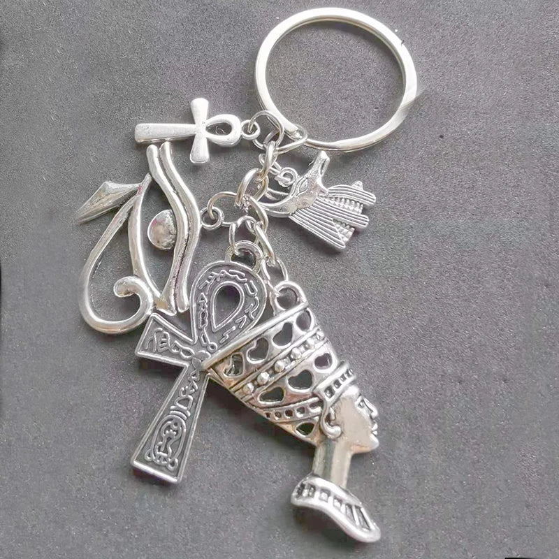 Egyptian Ankh Keychain – Ancient Symbol of Life, Personalized Souvenir Gift