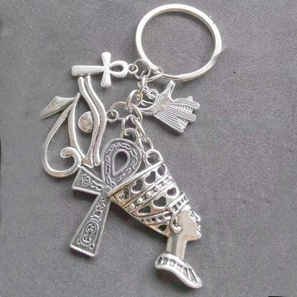 Egyptian Ankh Keychain – Ancient Symbol of Life, Personalized Souvenir Gift