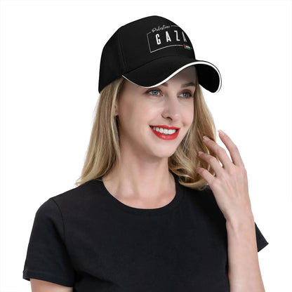 Summer Casual Baseball Cap Gaza Palestine Flag Outdoor Sport Trucker Hat For Unisex-Teens Adjustable  y2k Funny Snapback Cap